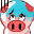 Pig frustrated